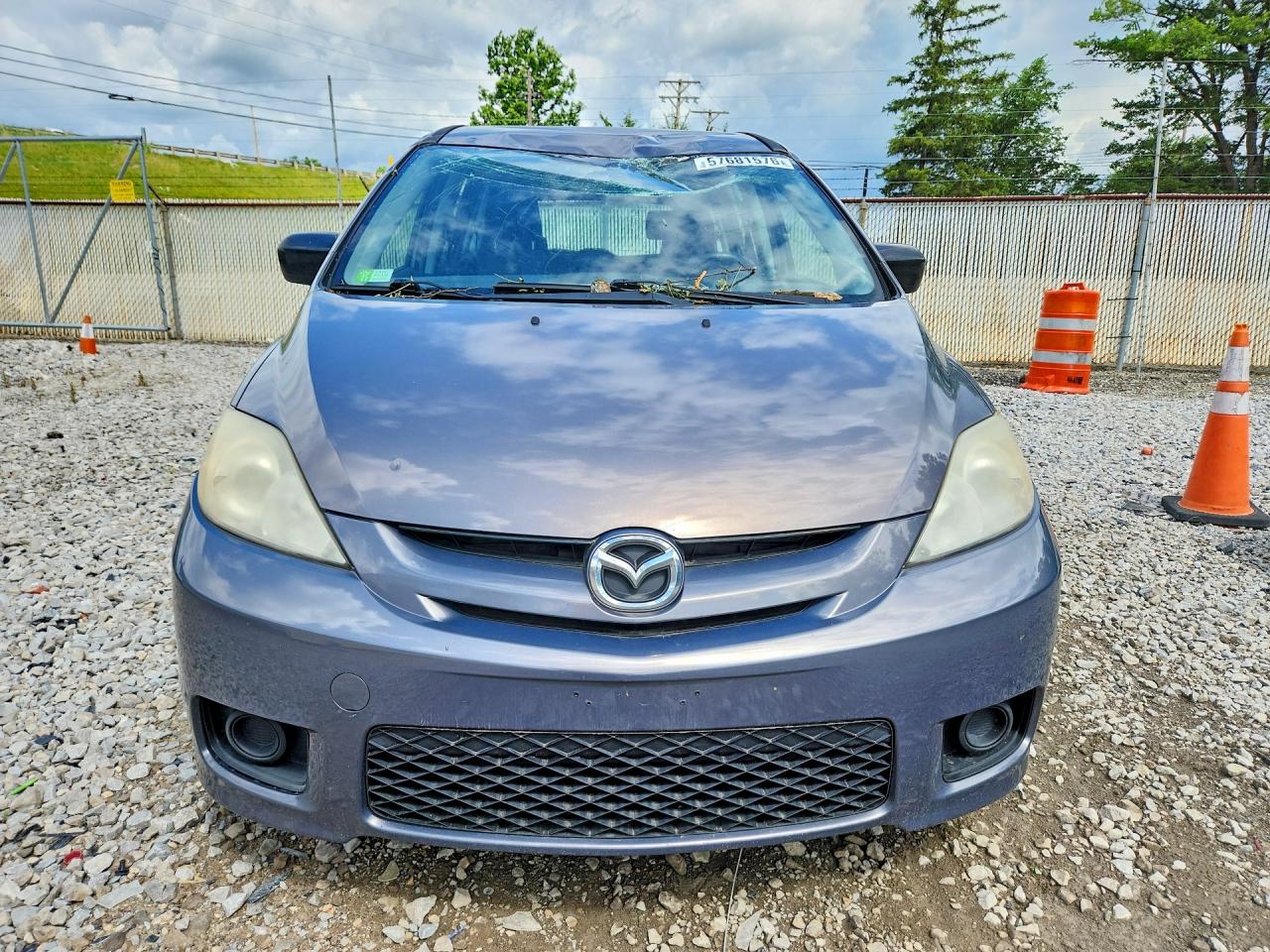 2007 Mazda 5 Серебряный vin: JM1CR293370153929