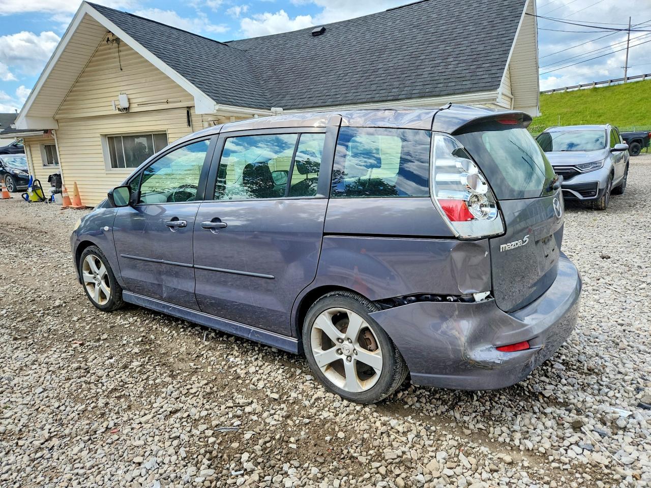 2007 Mazda 5 Серебряный vin: JM1CR293370153929