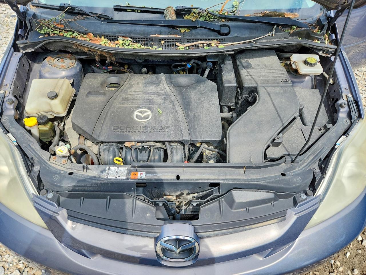 2007 Mazda 5 Серебряный vin: JM1CR293370153929