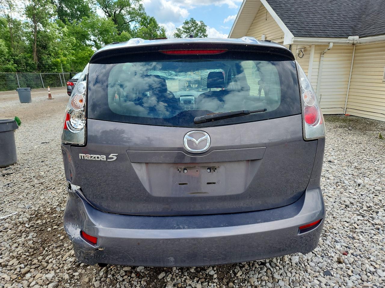 2007 Mazda 5 Серебряный vin: JM1CR293370153929