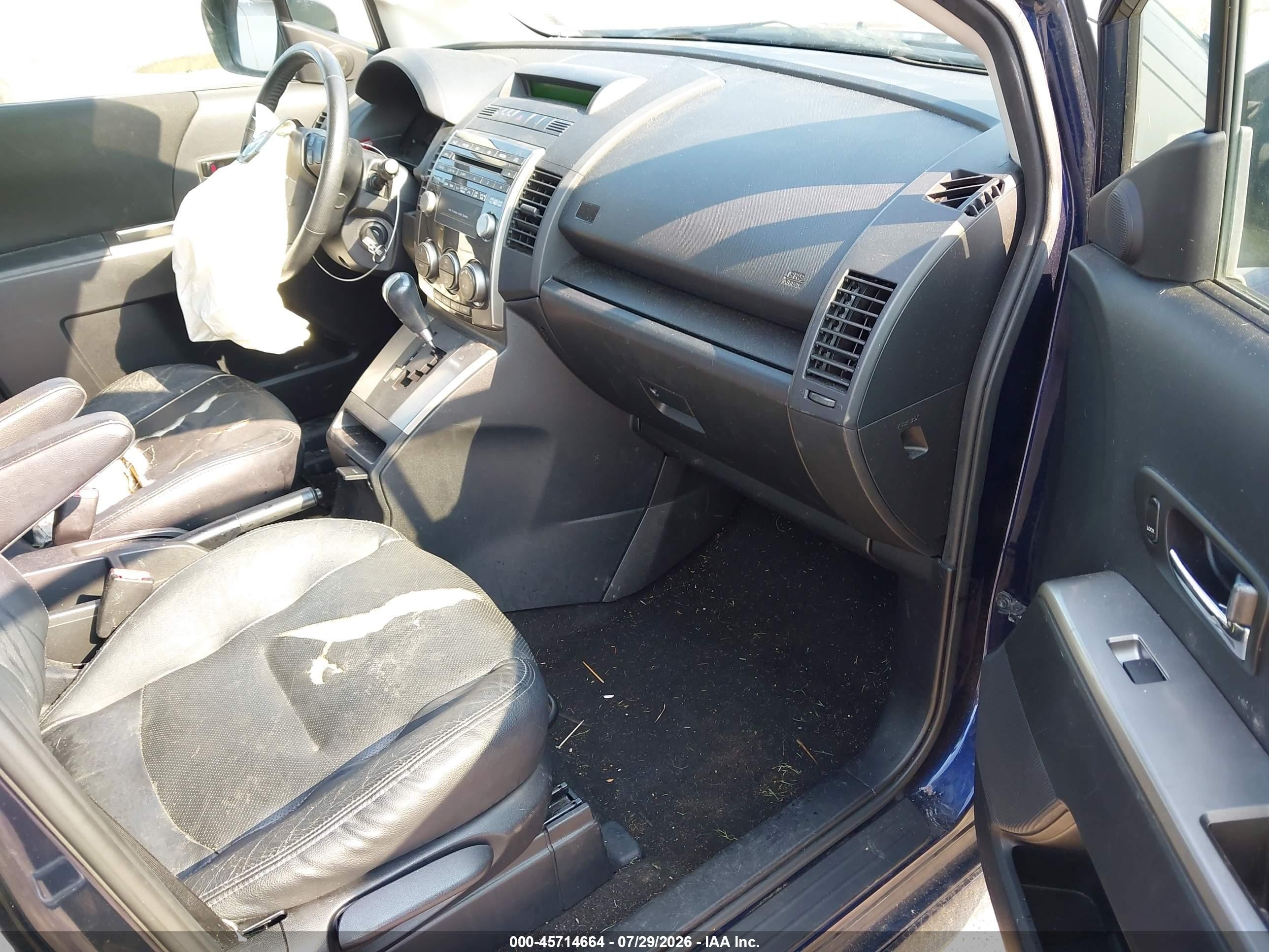 2009 Mazda Mazda5 Grand Touring Blue vin: JM1CR293390332944