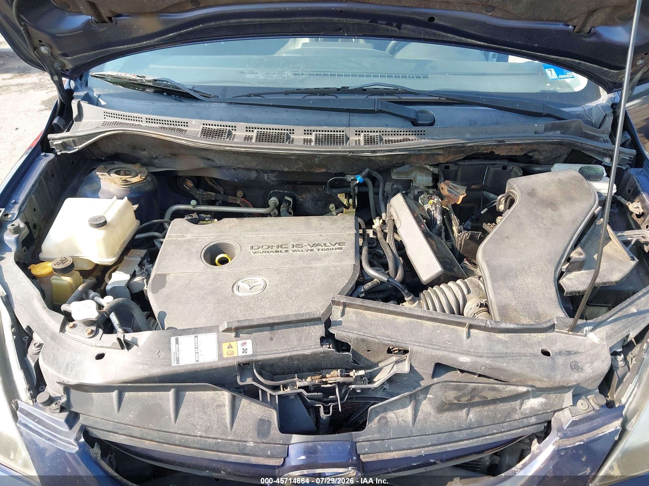 2009 Mazda Mazda5 Grand Touring Blue vin: JM1CR293390332944
