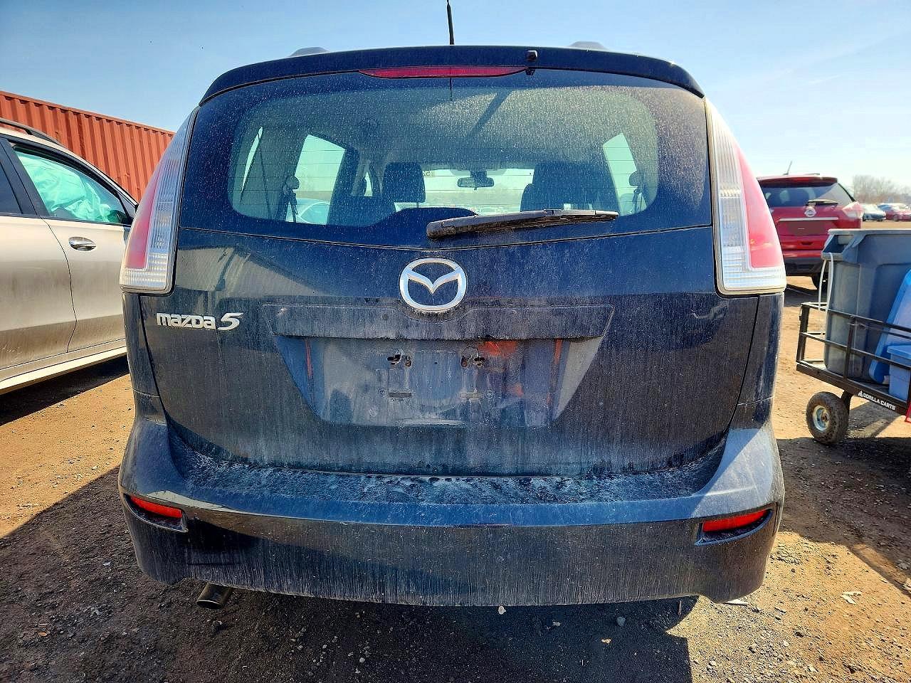 2009 Mazda 5 Black vin: JM1CR293390350831