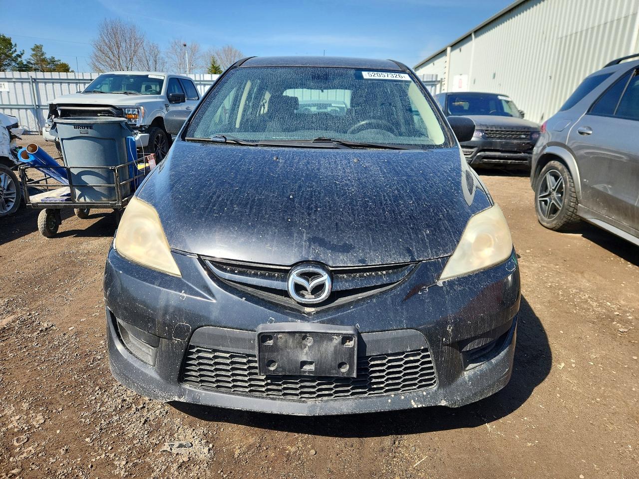 2009 Mazda 5 Black vin: JM1CR293390350831