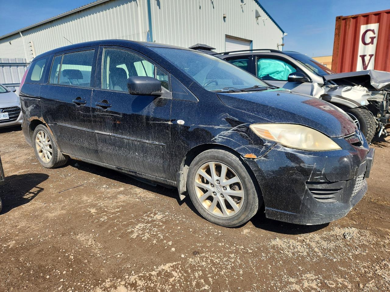 2009 Mazda 5 Black vin: JM1CR293390350831