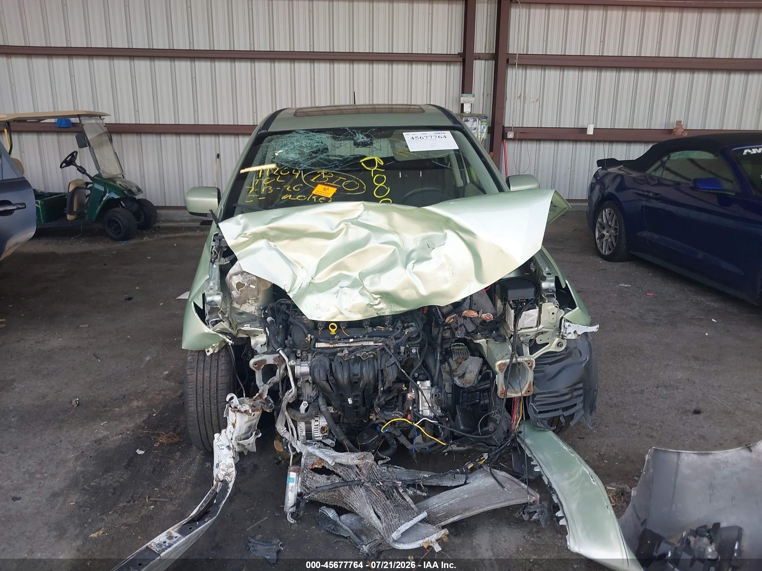 2008 Mazda Mazda5 Grand Touring Green vin: JM1CR293480302110