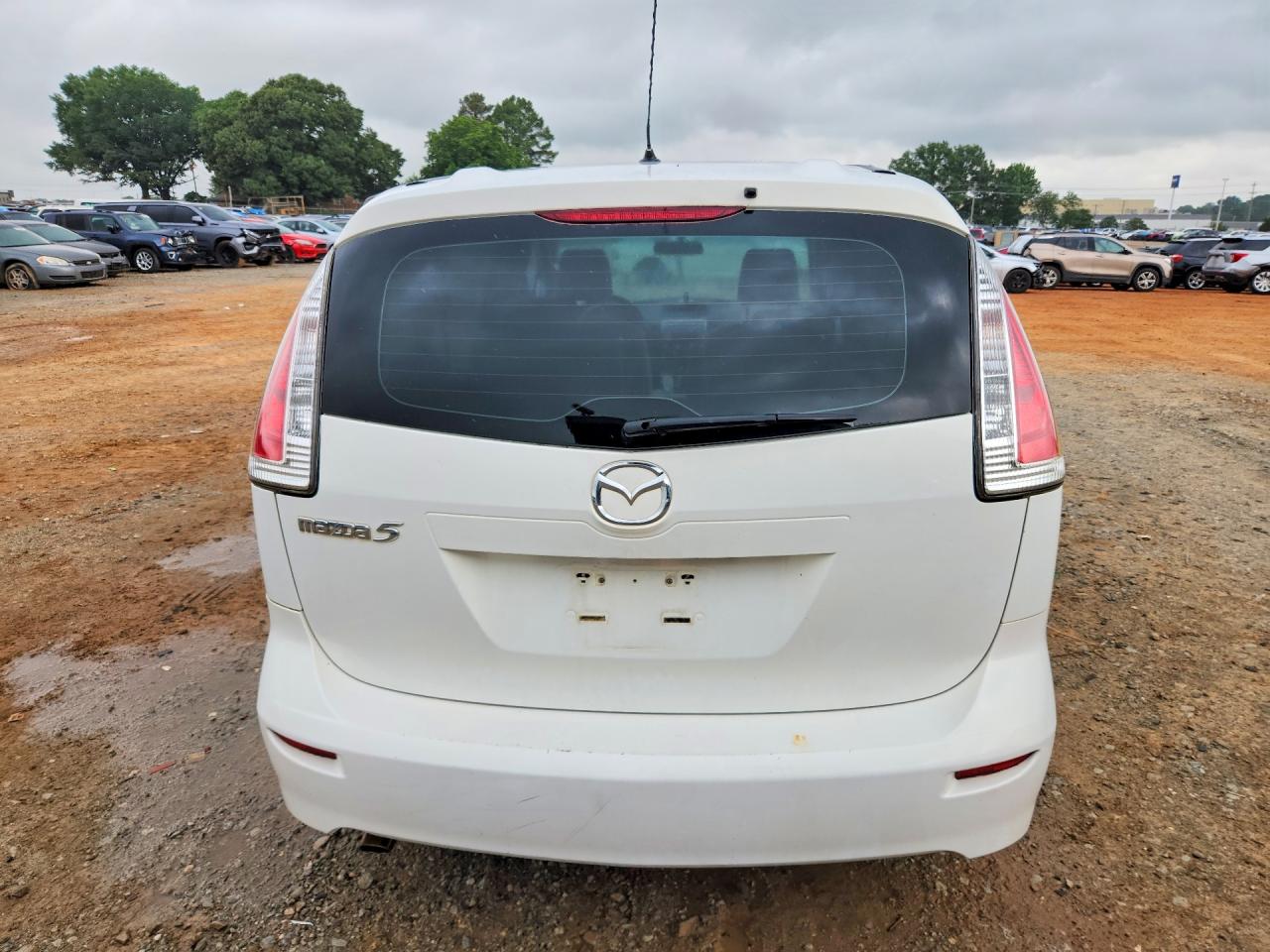 2009 Mazda 5 Белый vin: JM1CR293490339577
