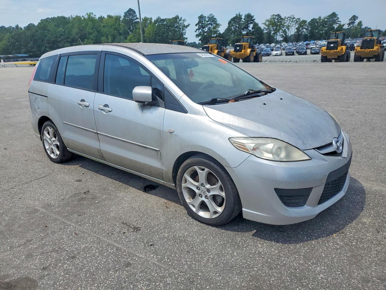 2008 Mazda 5 Silver vin: JM1CR293580302116