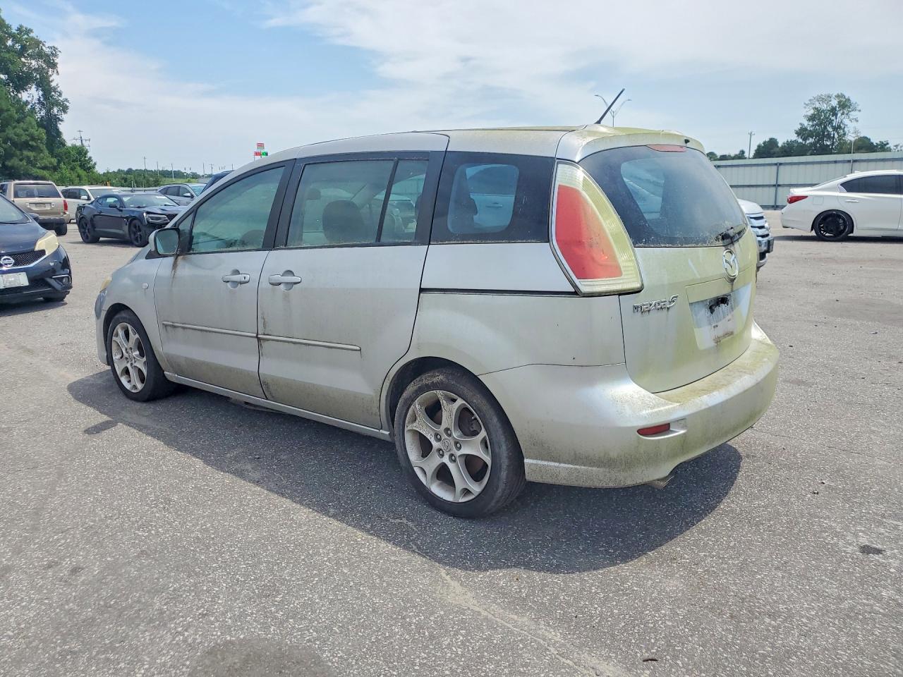2008 Mazda 5 Silver vin: JM1CR293580302116