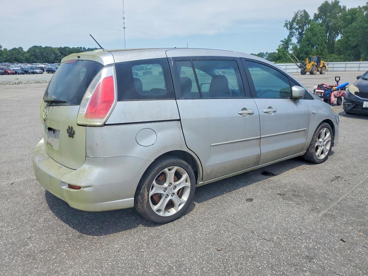 2008 Mazda 5 Silver vin: JM1CR293580302116