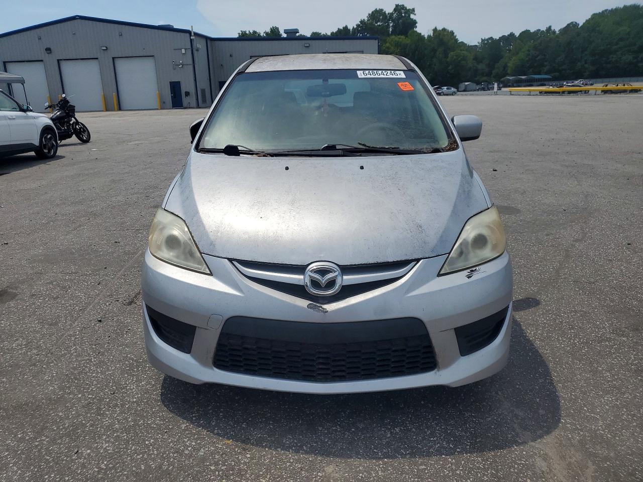 2008 Mazda 5 Silver vin: JM1CR293580302116
