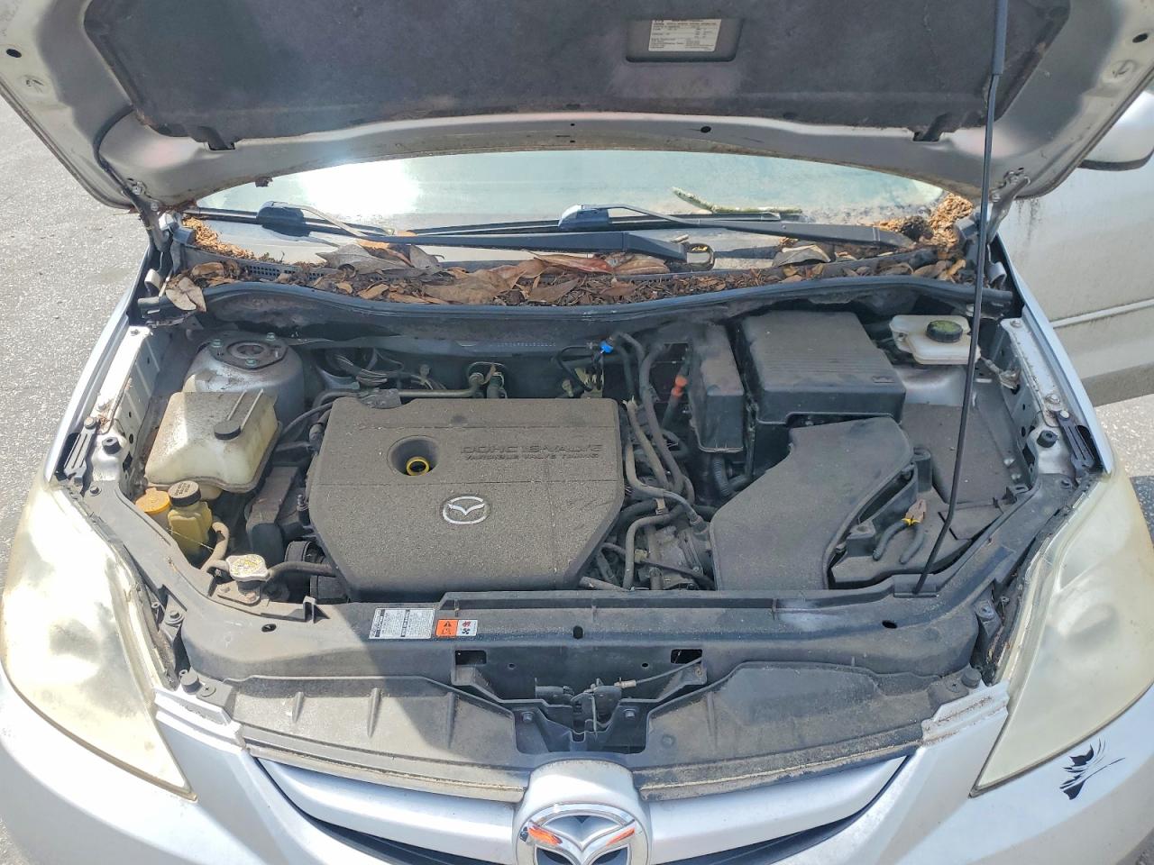 2008 Mazda 5 Silver vin: JM1CR293580302116