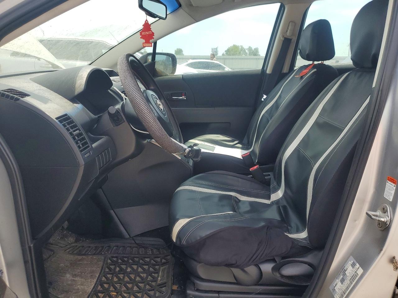 2008 Mazda 5 Silver vin: JM1CR293580302116