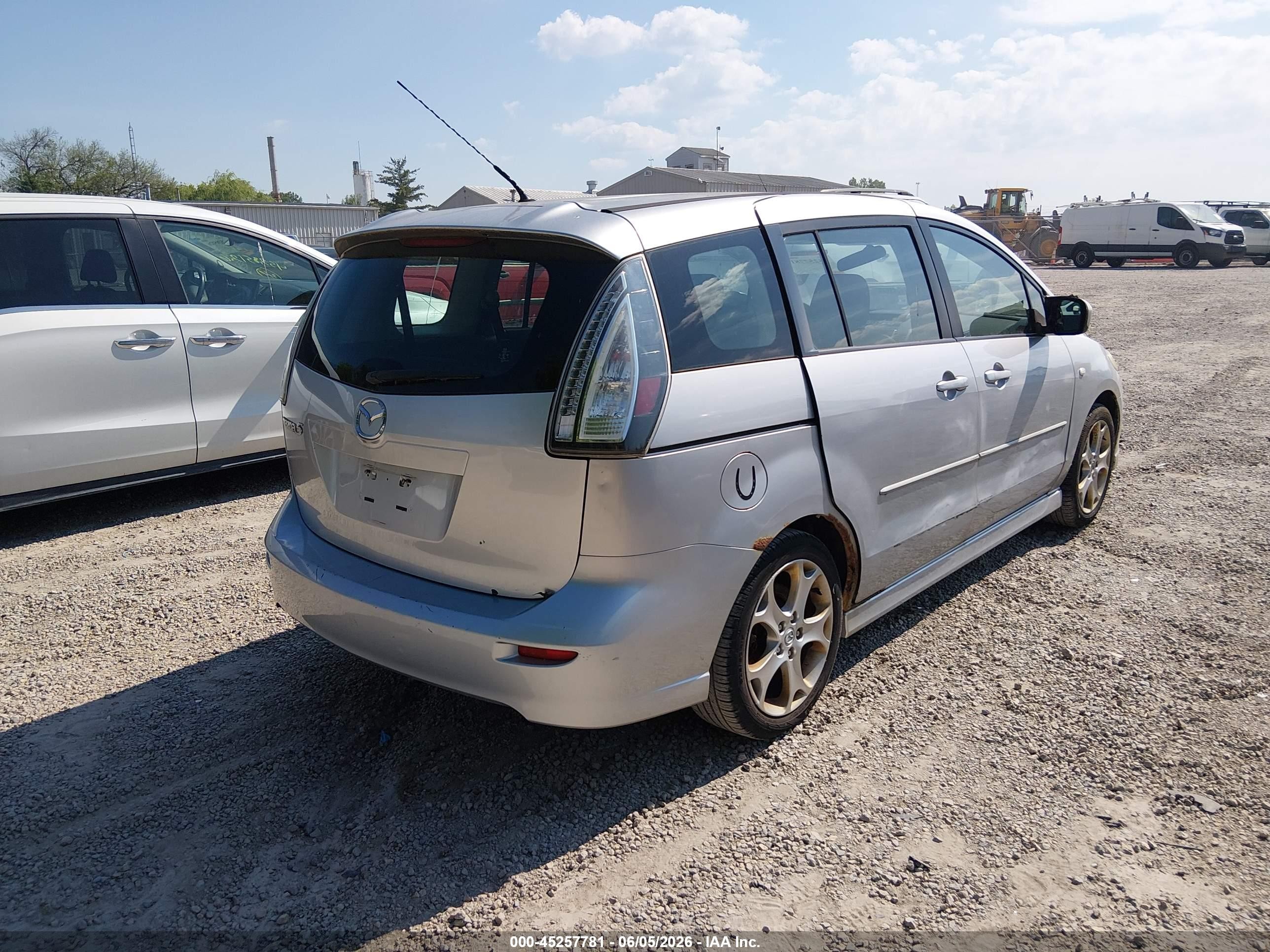 2009 Mazda Mazda5 Touring Серебряный vin: JM1CR293690332081