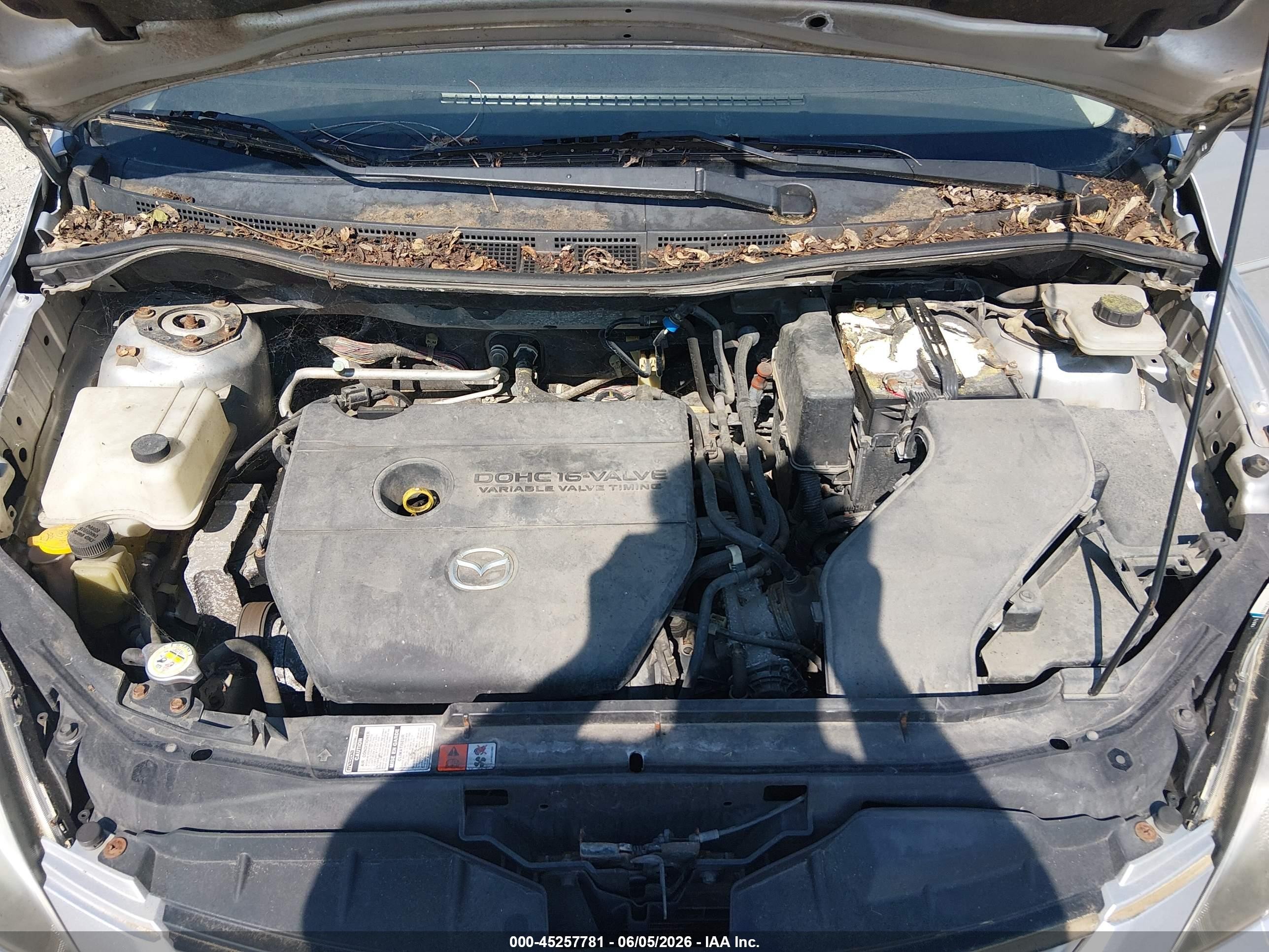 2009 Mazda Mazda5 Touring Серебряный vin: JM1CR293690332081