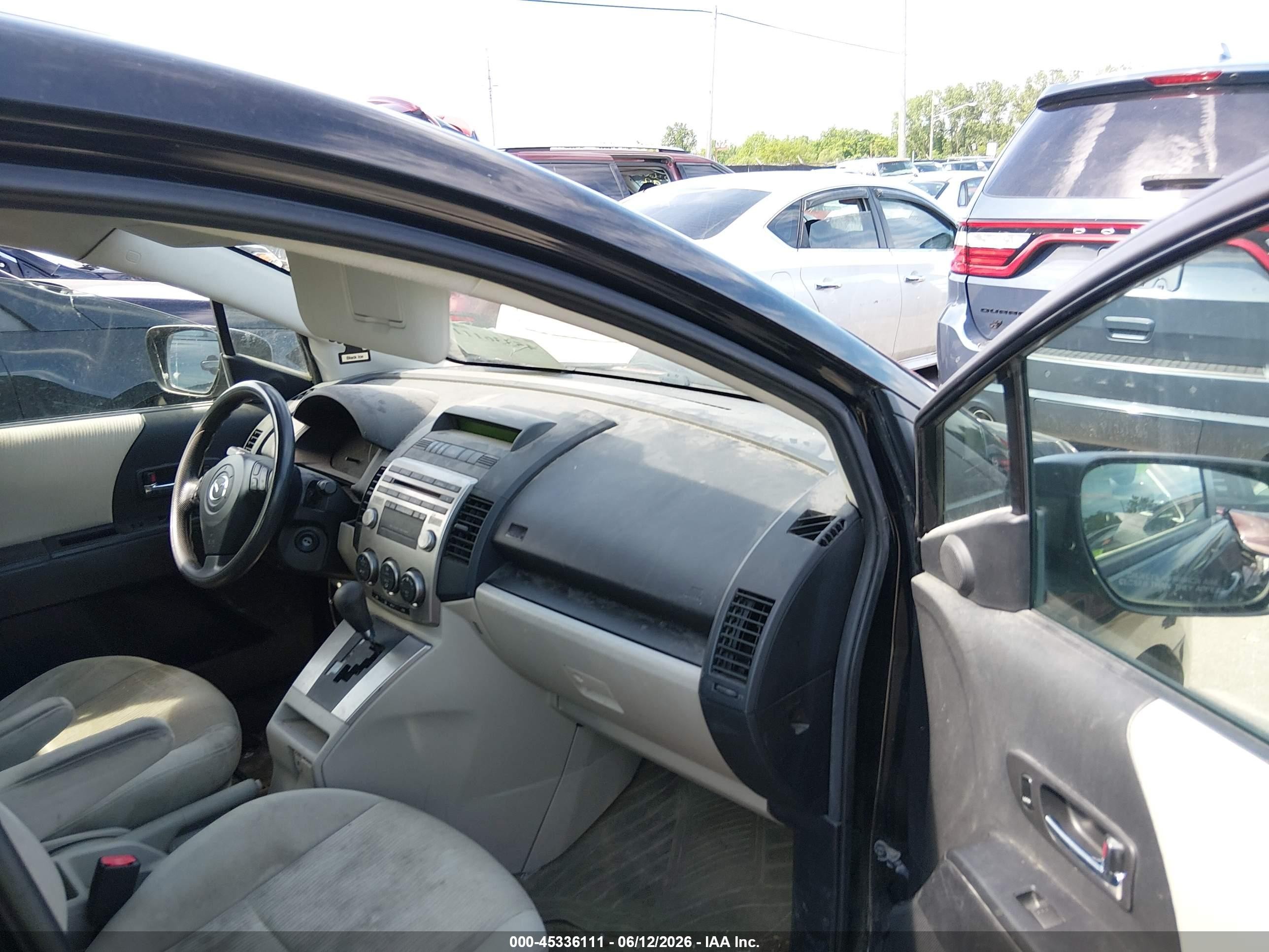 2009 Mazda Mazda5 Sport Black vin: JM1CR293790336107
