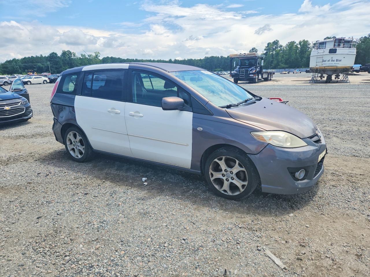 2009 Mazda 5 Gray vin: JM1CR293790350847