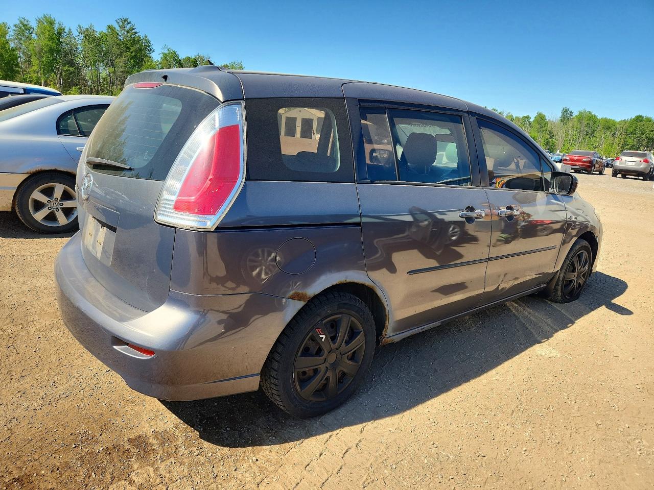 2008 Mazda 5 Gray vin: JM1CR293880315457