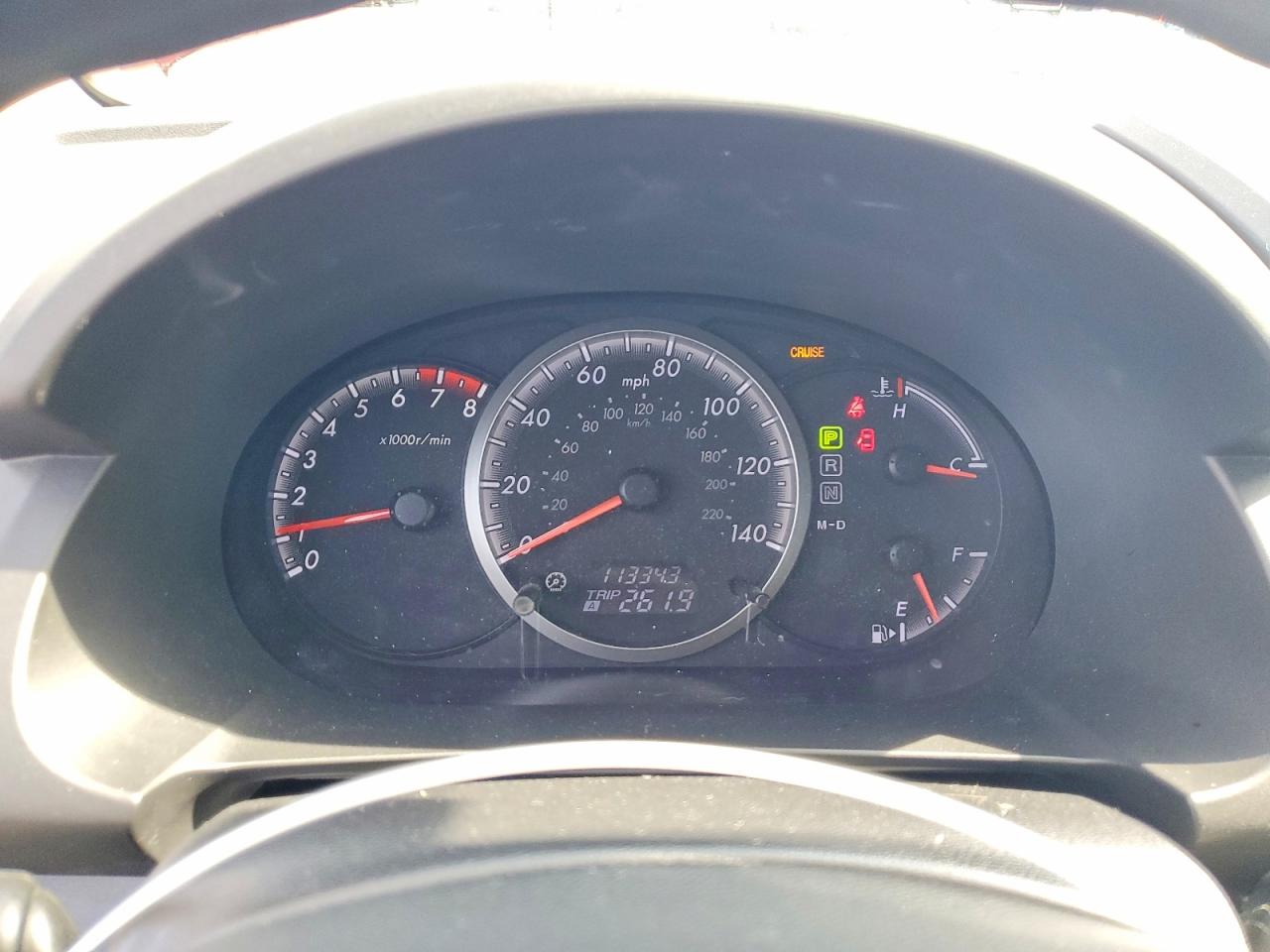 2008 Mazda 5 Red vin: JM1CR293880321596