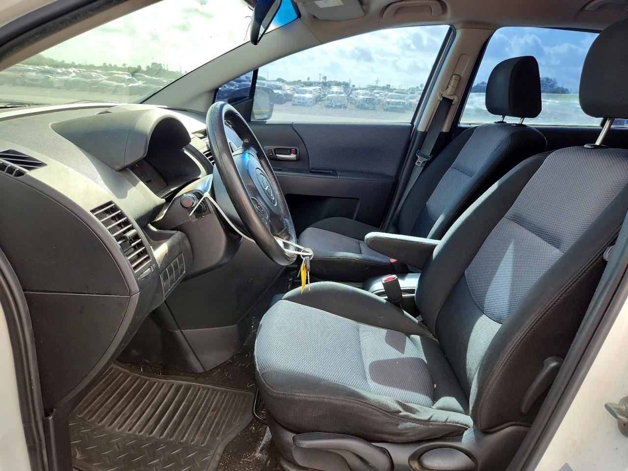 2007 Mazda 5 Se Белый vin: JM1CR293970135290