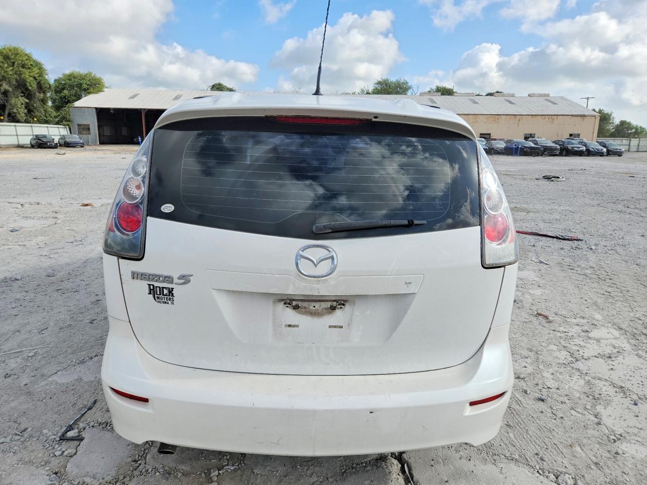 2007 Mazda 5 Se Белый vin: JM1CR293970135290