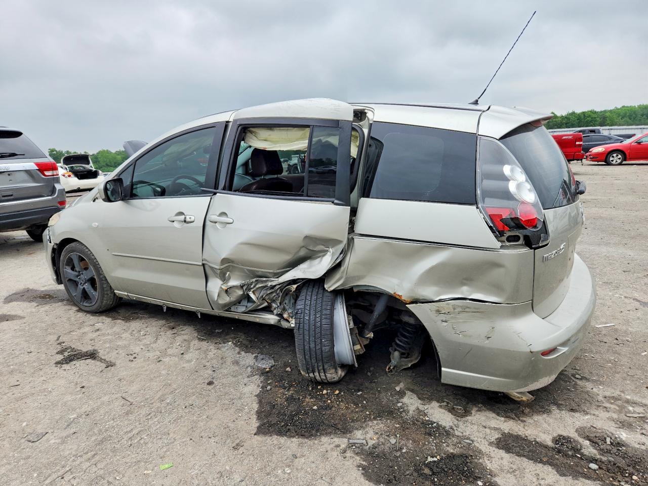 2007 Mazda 5 Silver vin: JM1CR293970149528