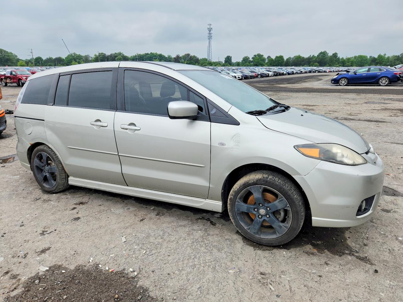 2007 Mazda 5 Silver vin: JM1CR293970149528