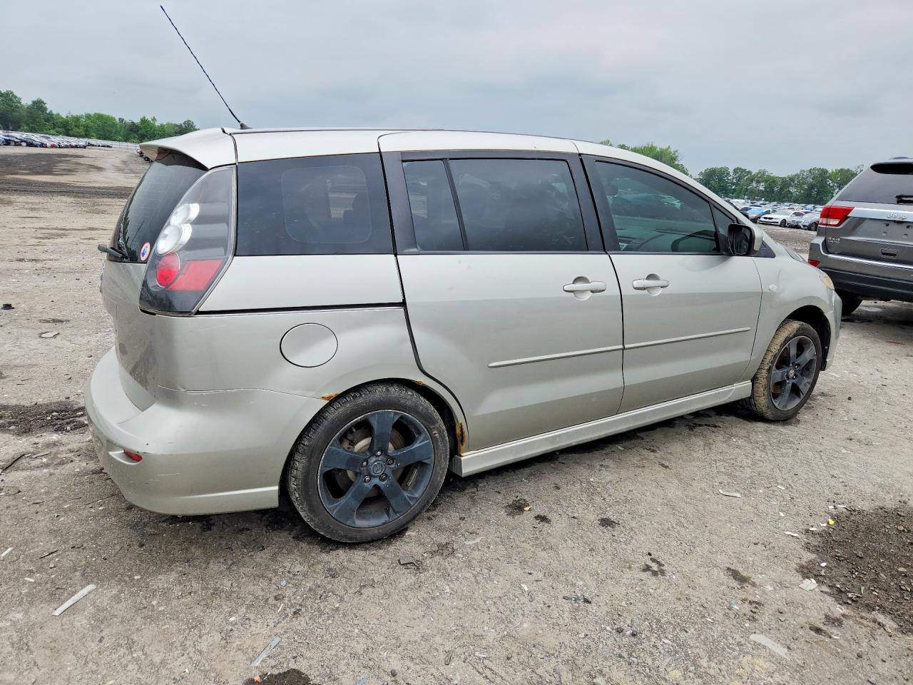 2007 Mazda 5 Silver vin: JM1CR293970149528