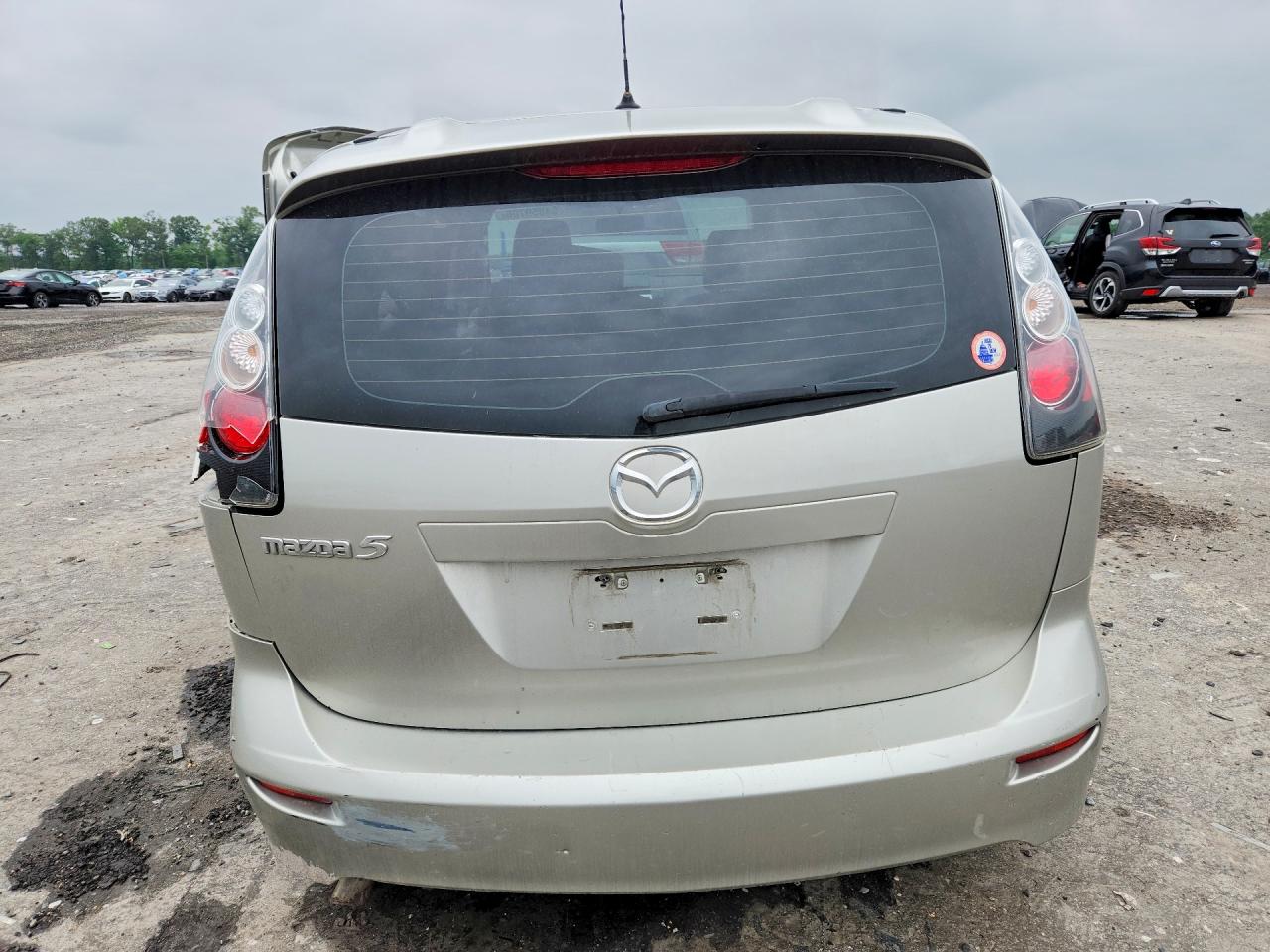 2007 Mazda 5 Silver vin: JM1CR293970149528