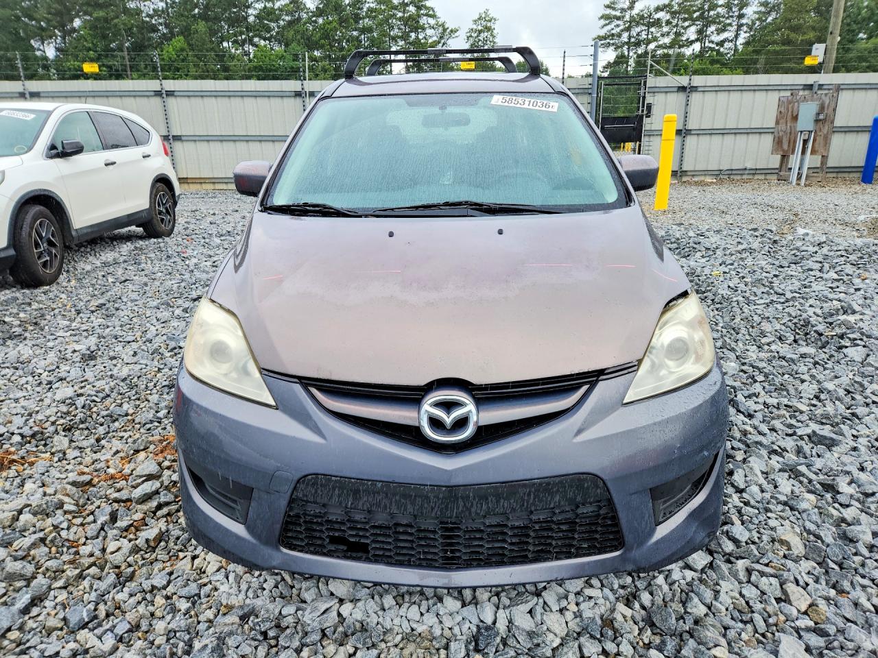 2008 Mazda 5 Charcoal vin: JM1CR293980324815