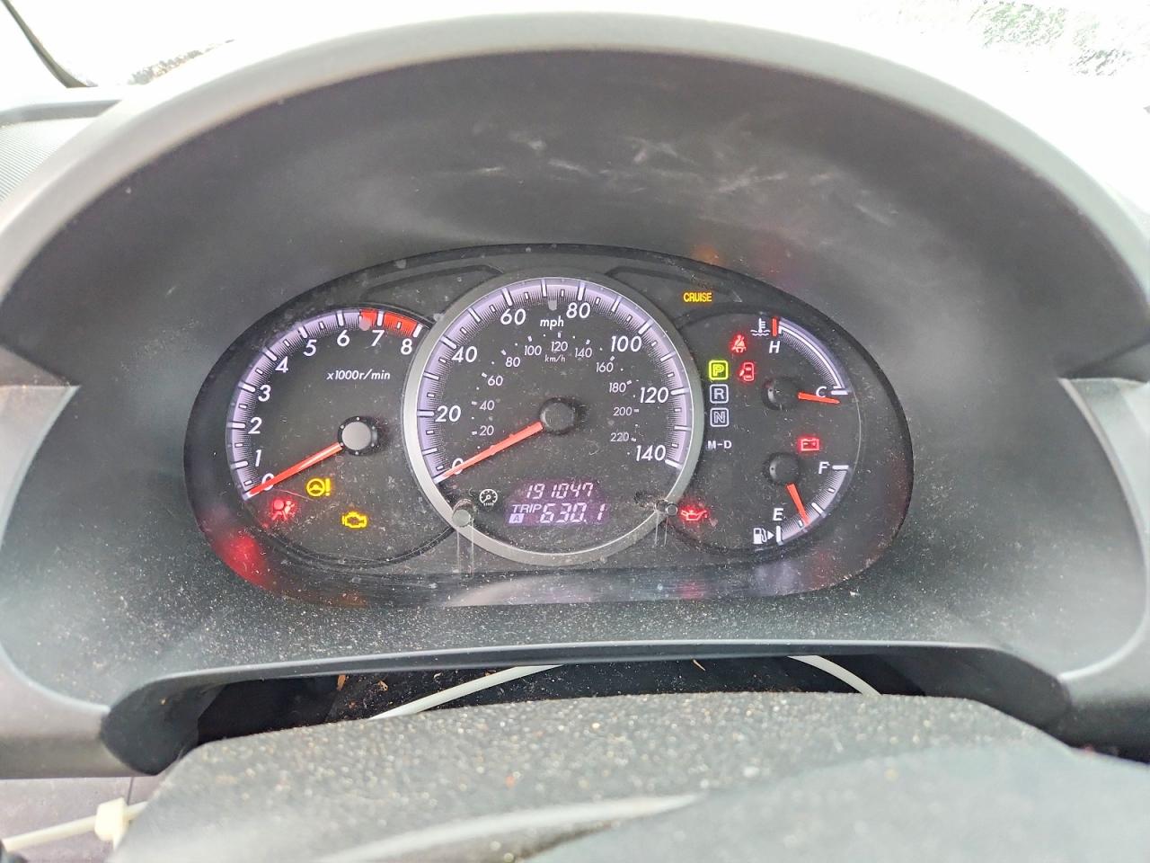 2008 Mazda 5 Charcoal vin: JM1CR293980324815