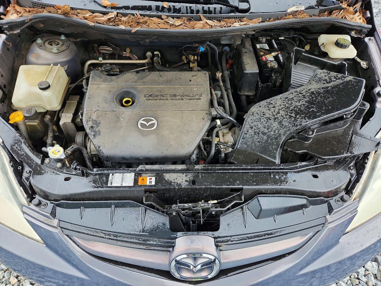 2008 Mazda 5 Charcoal vin: JM1CR293980324815