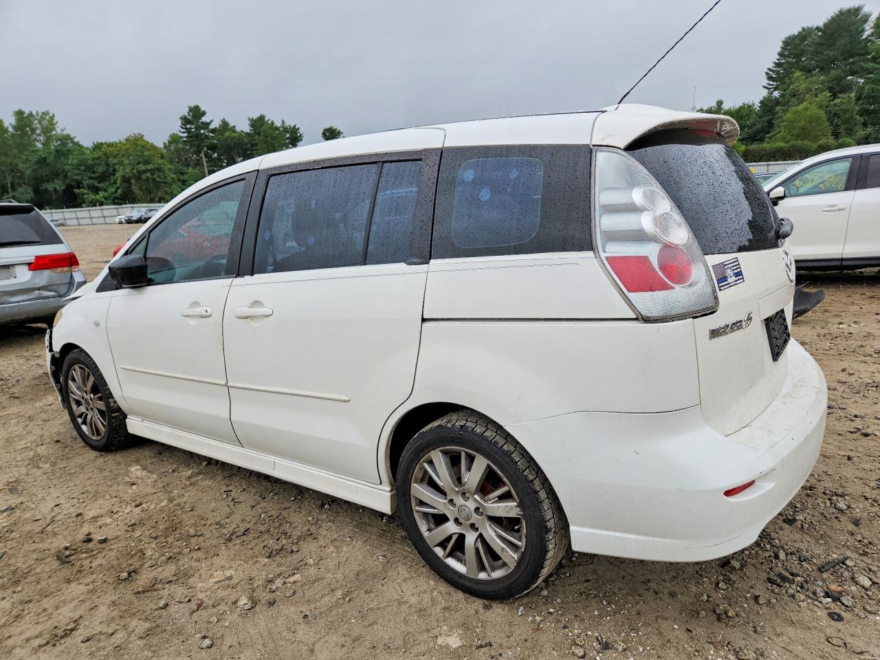 2006 Mazda 5 White vin: JM1CR293X60113166