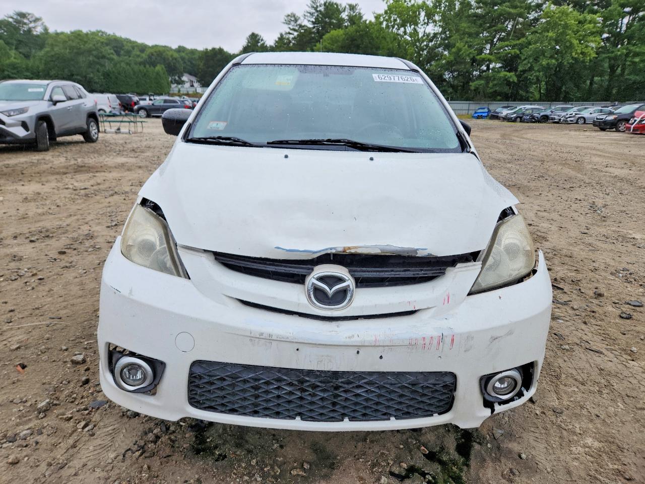2006 Mazda 5 White vin: JM1CR293X60113166