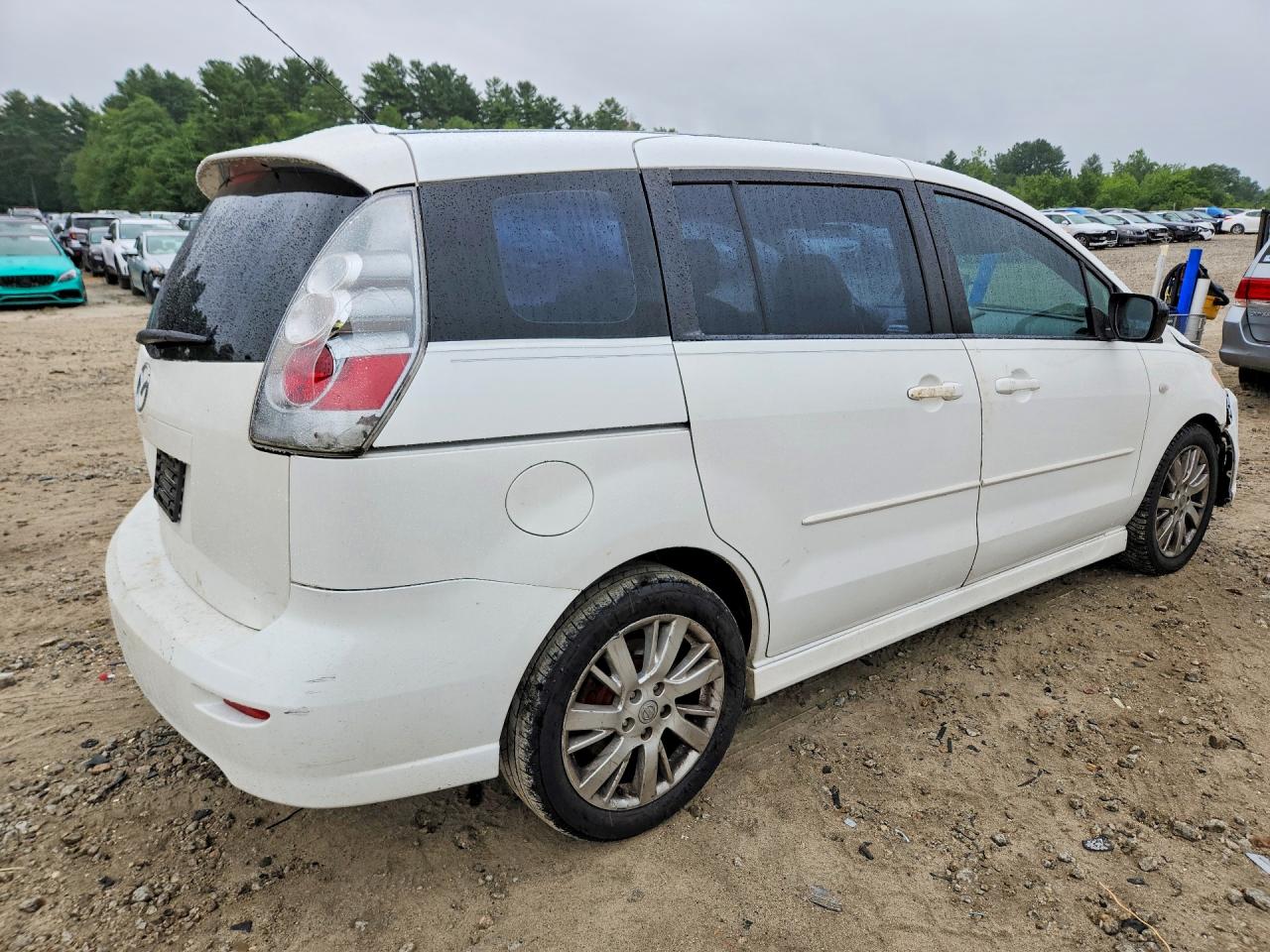 2006 Mazda 5 White vin: JM1CR293X60113166