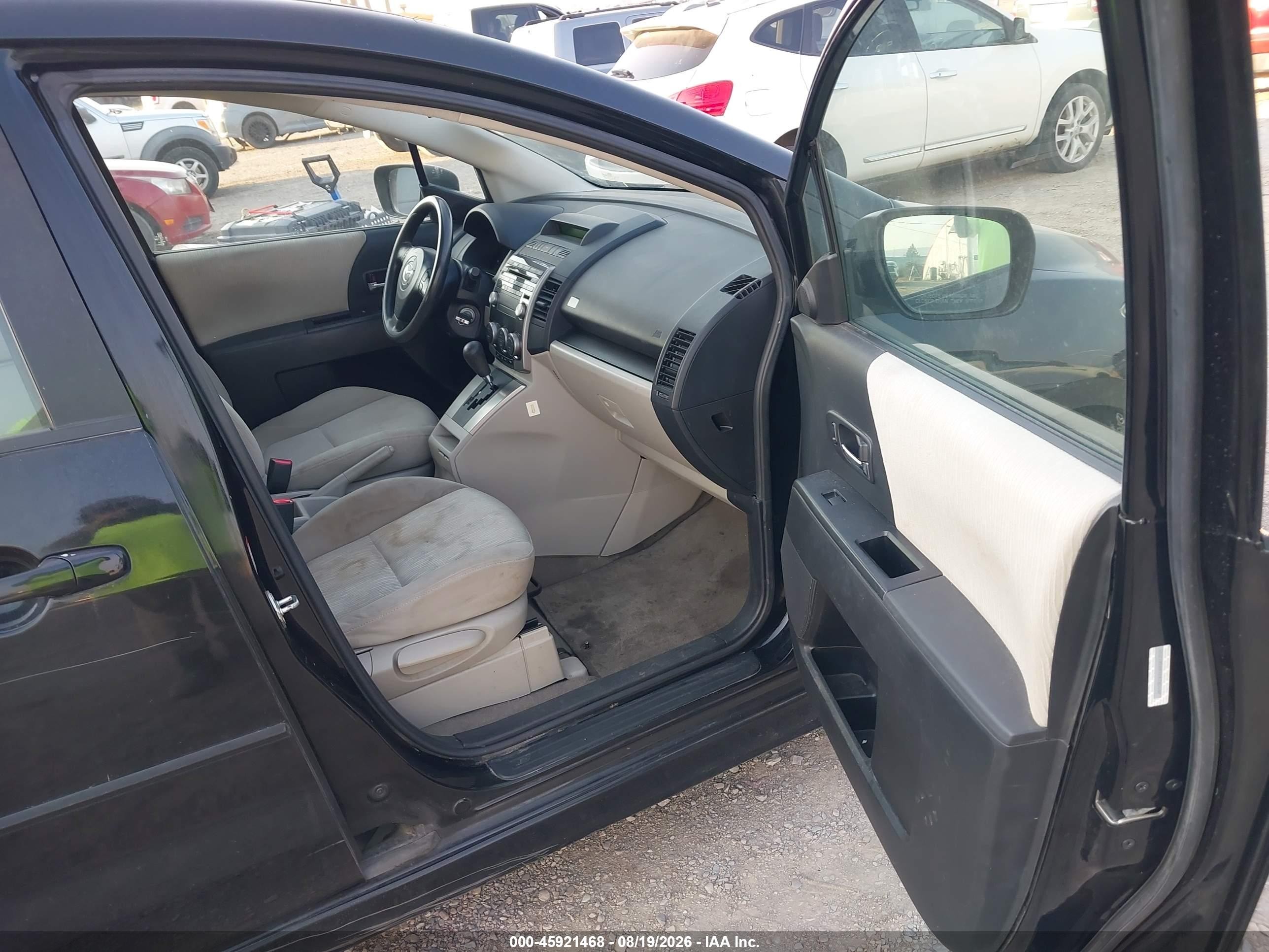 2008 Mazda Mazda5 Sport Черный vin: JM1CR293X80306288