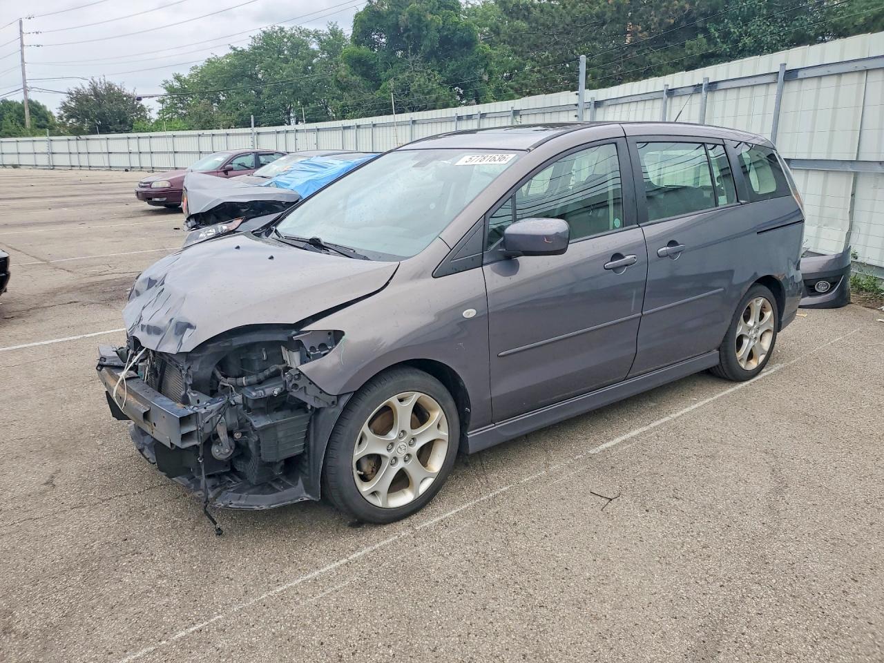 2009 Mazda 5 Gray vin: JM1CR293X90331712