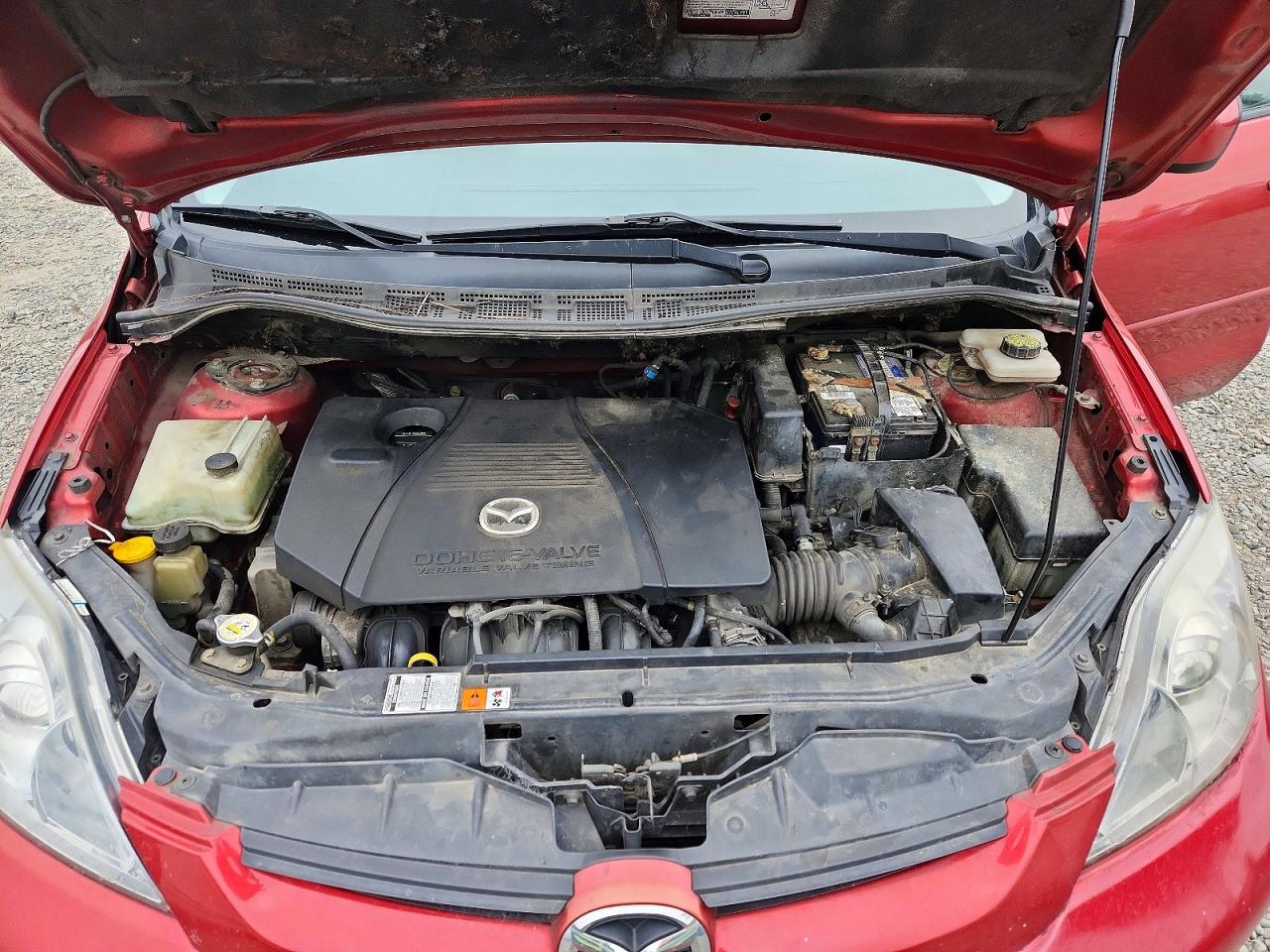 2006 Mazda 5 Red vin: JM1CR29L160125030