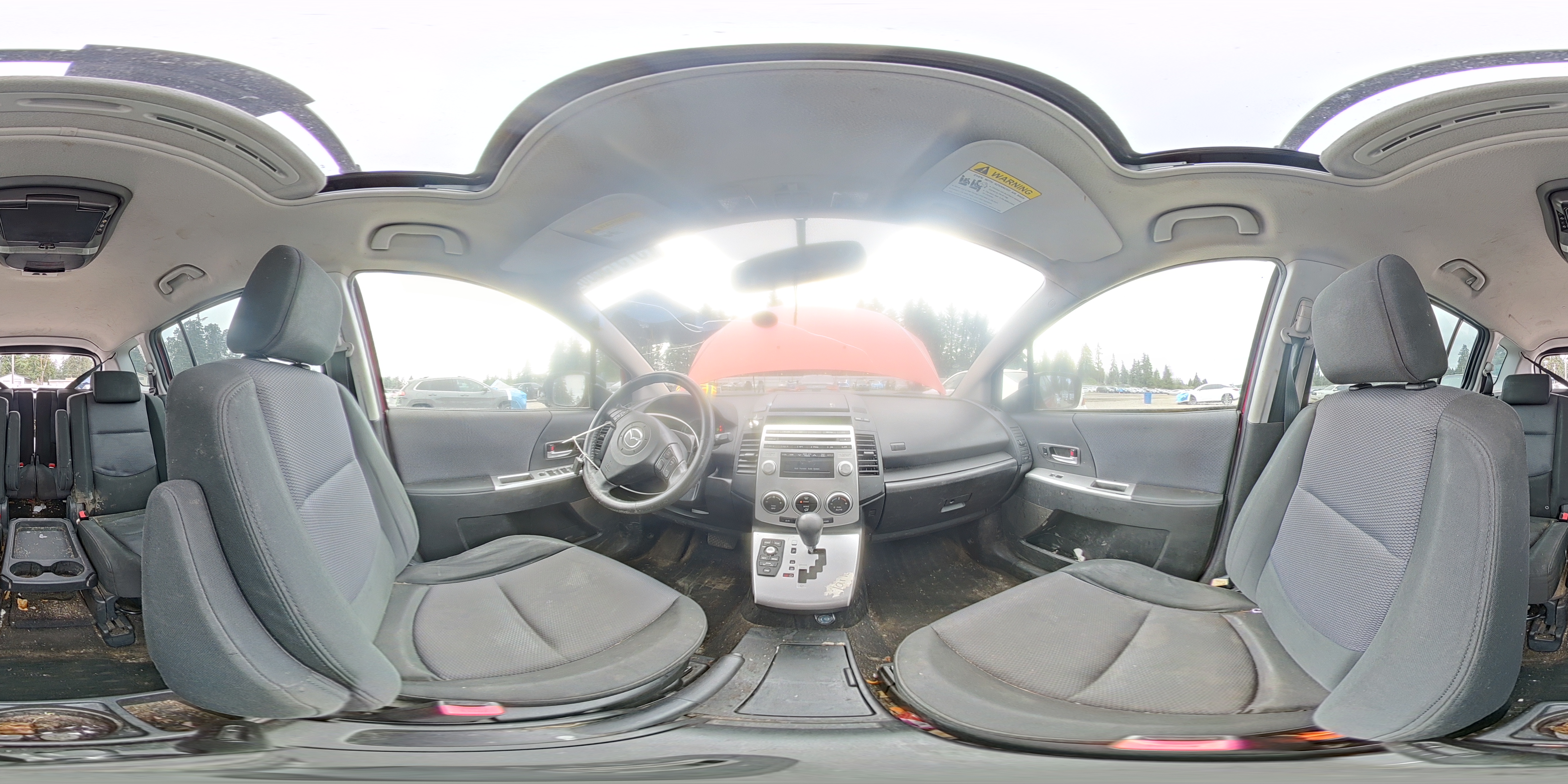 2006 Mazda 5 Red vin: JM1CR29L160125030