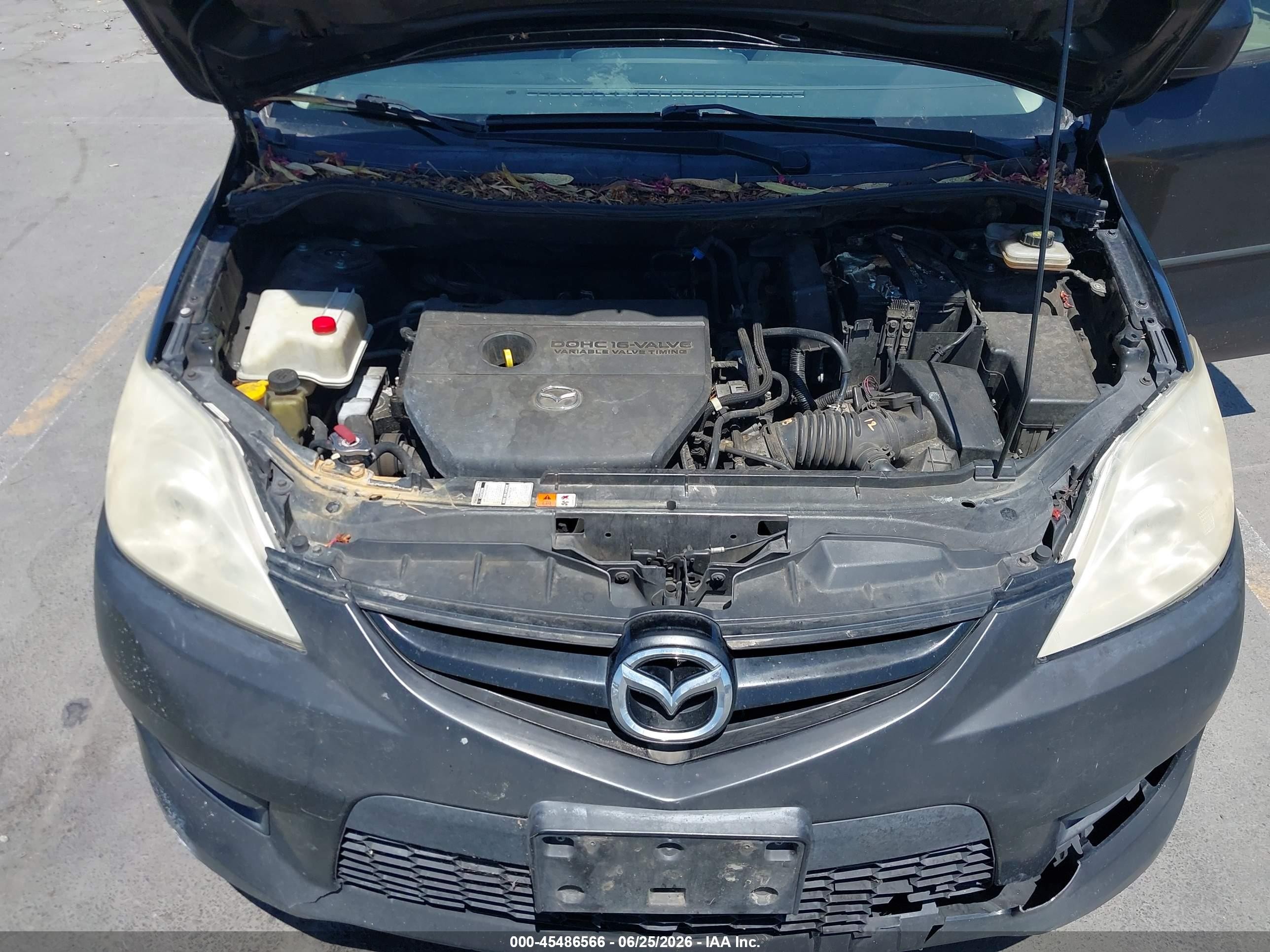 2009 Mazda Mazda5 Sport Black vin: JM1CR29L190344204