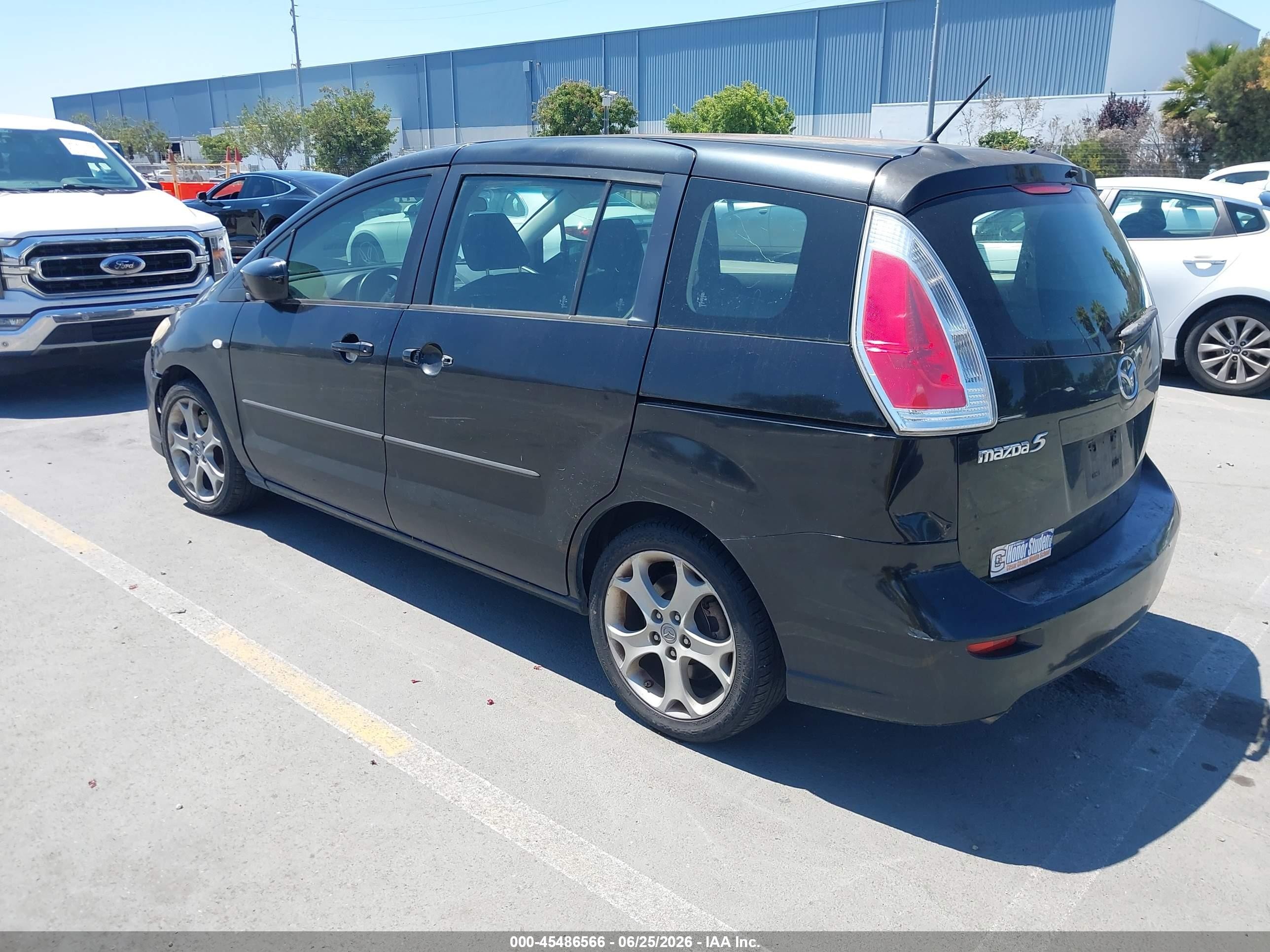 2009 Mazda Mazda5 Sport Black vin: JM1CR29L190344204