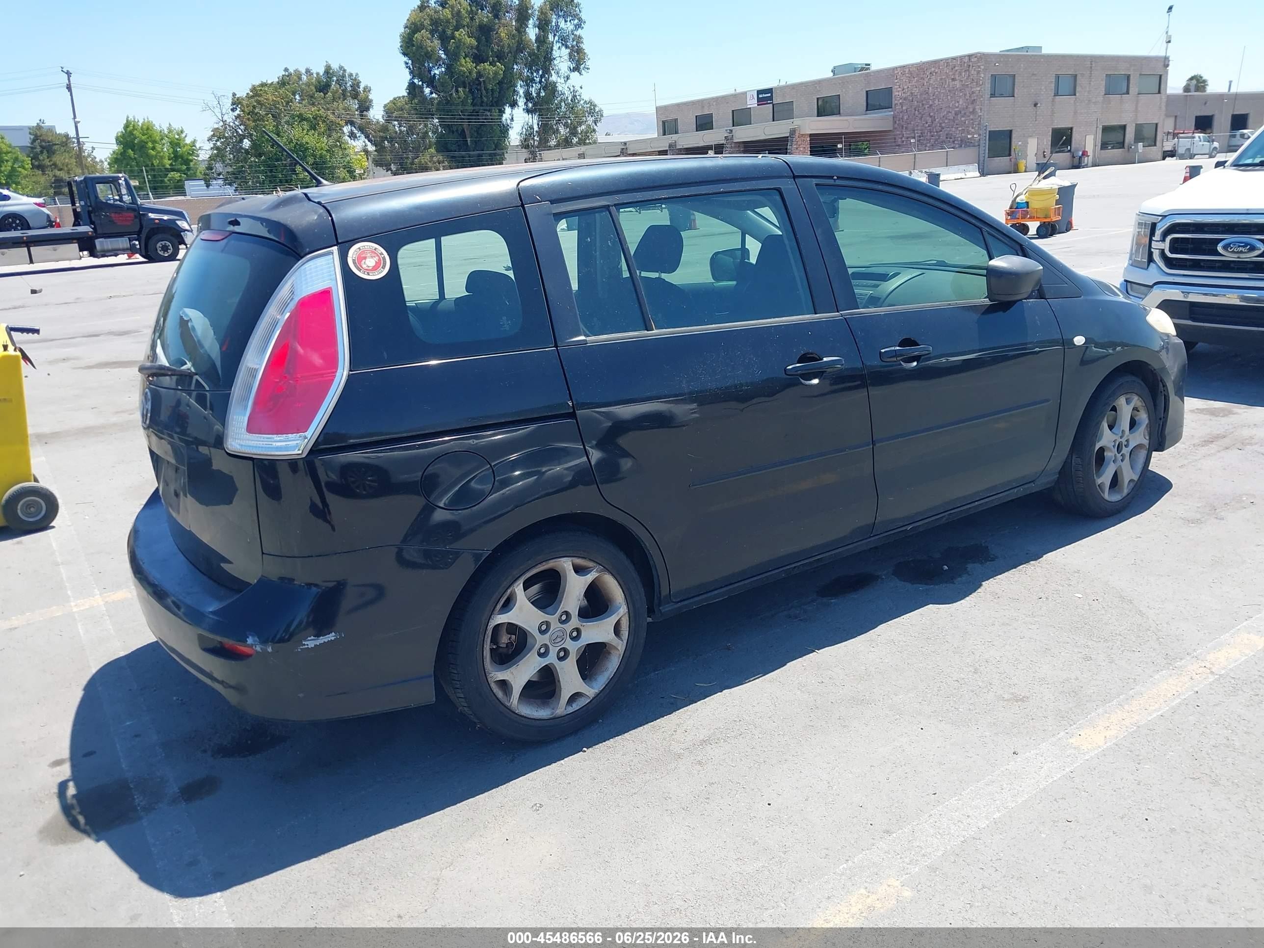 2009 Mazda Mazda5 Sport Black vin: JM1CR29L190344204