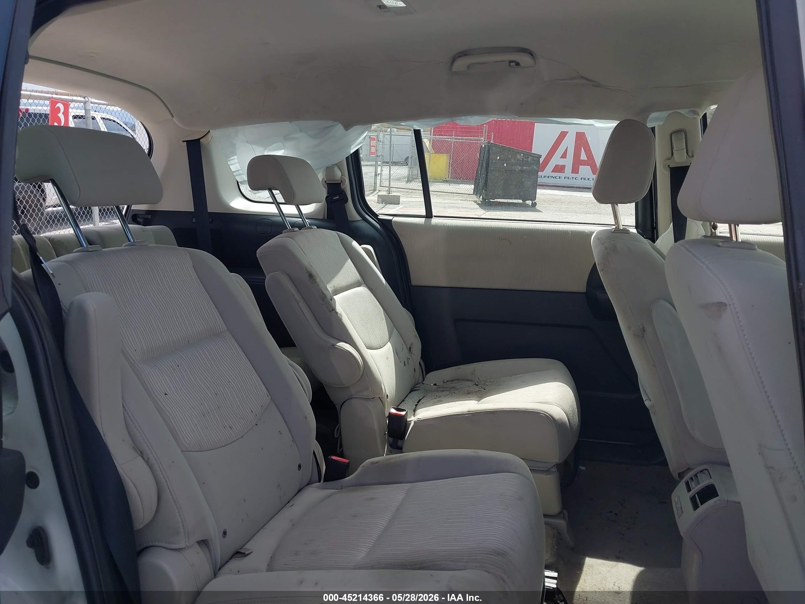 2009 Mazda Mazda5 Sport White vin: JM1CR29L190345658