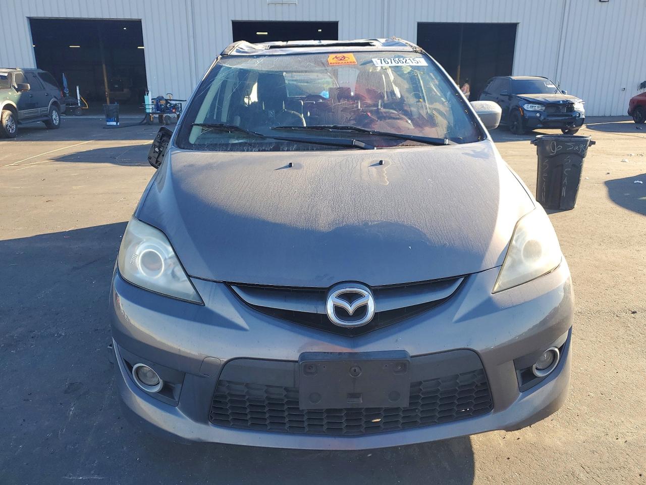 2008 Mazda 5 Charcoal vin: JM1CR29L280306866