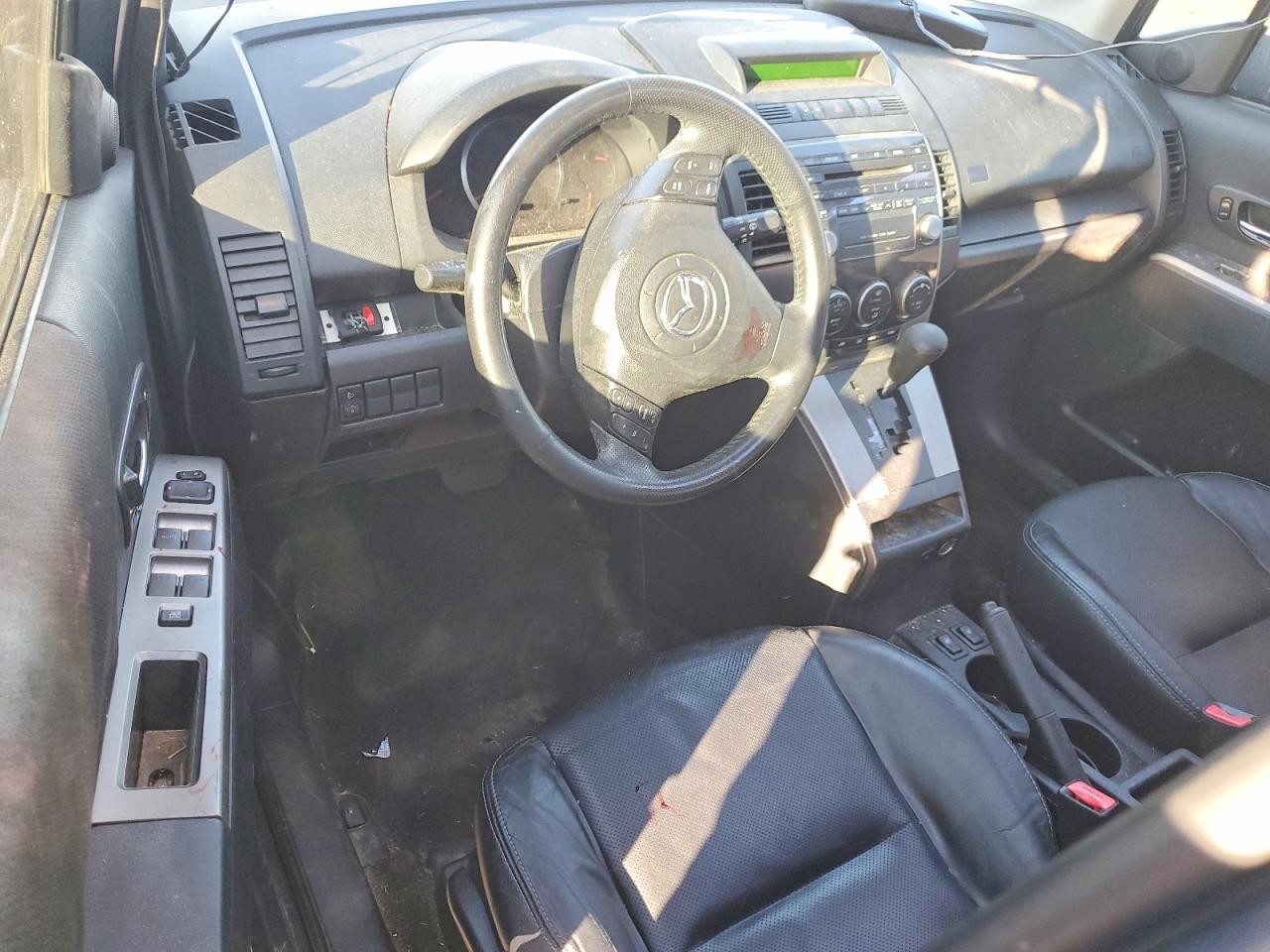 2008 Mazda 5 Charcoal vin: JM1CR29L280306866