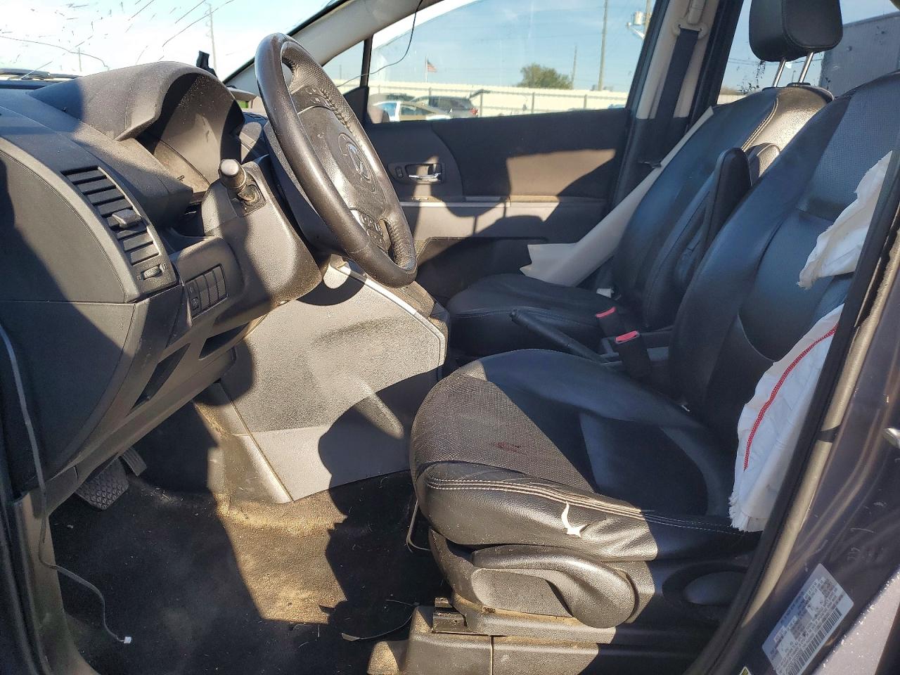 2008 Mazda 5 Charcoal vin: JM1CR29L280306866
