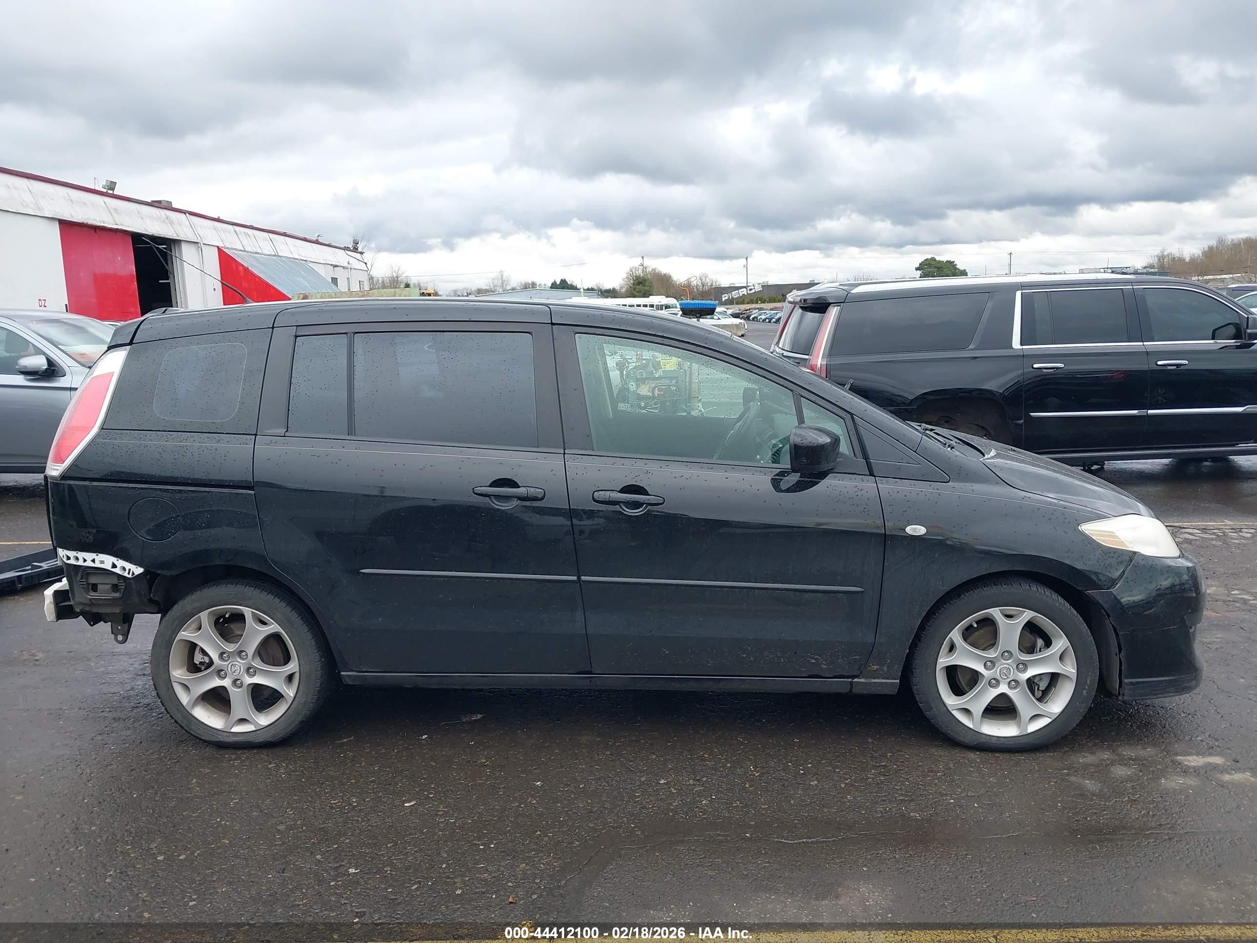 2009 Mazda Mazda5 Sport Black vin: JM1CR29L290329534