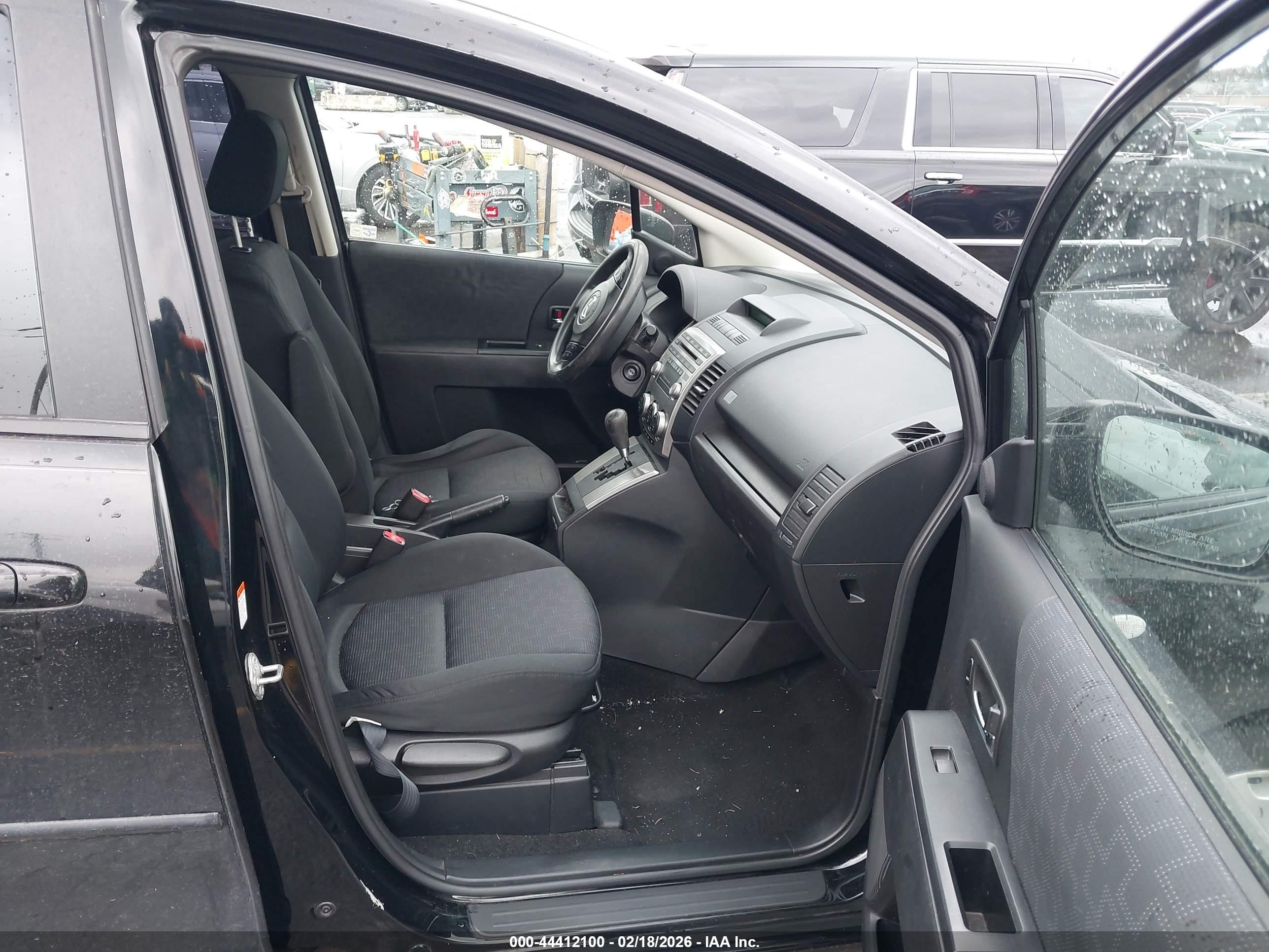 2009 Mazda Mazda5 Sport Black vin: JM1CR29L290329534