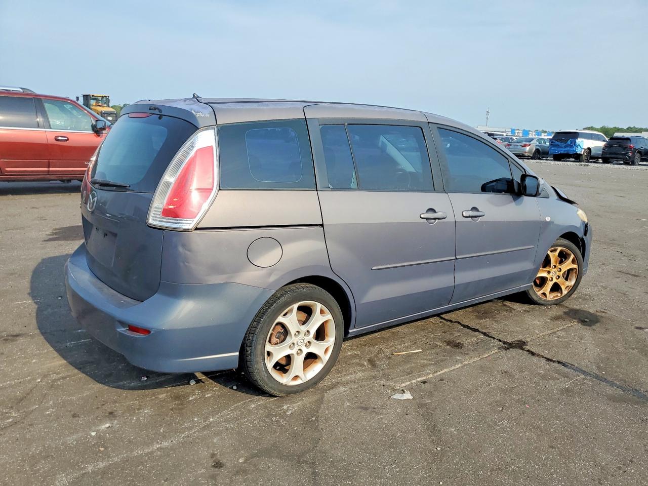 2009 Mazda 5 Gray vin: JM1CR29L290353848