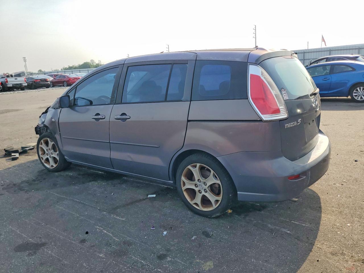 2009 Mazda 5 Gray vin: JM1CR29L290353848